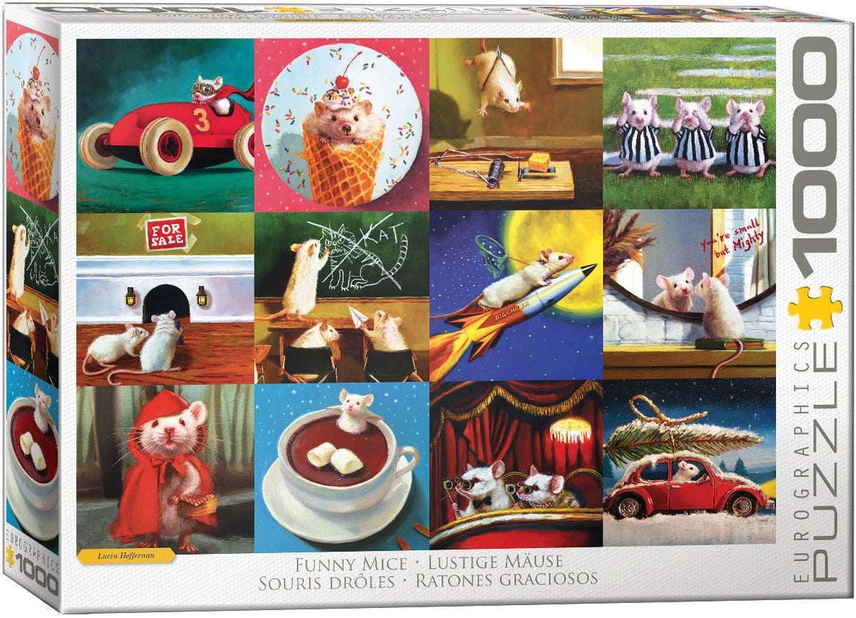 Eurographics 1000 Palan Palapeli Funny Mice