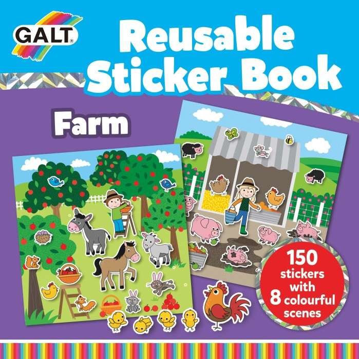 Galt Stickerbok maalaistalo