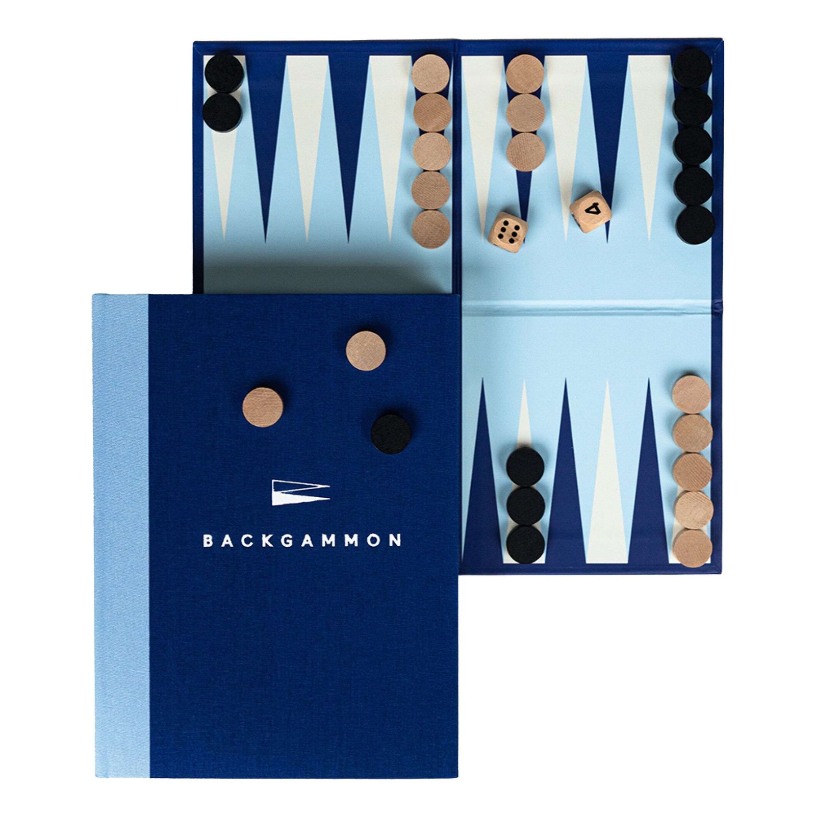 Game In A Book Backgammon -kirjapeli