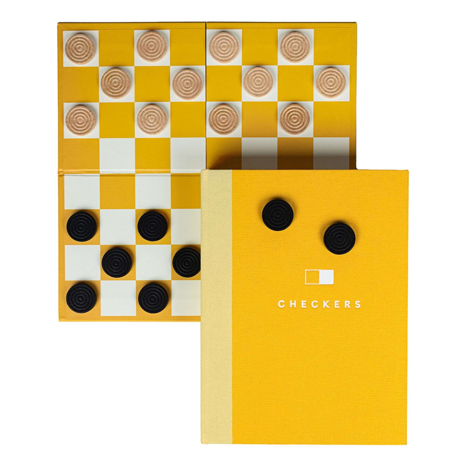 Game In A Book Checkers -kirjapeli