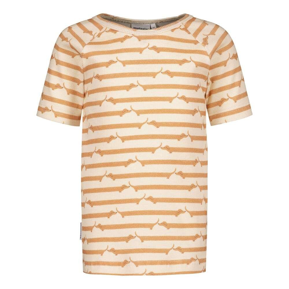 Good Mood Rib -T-Paita | Toffee - 110/116