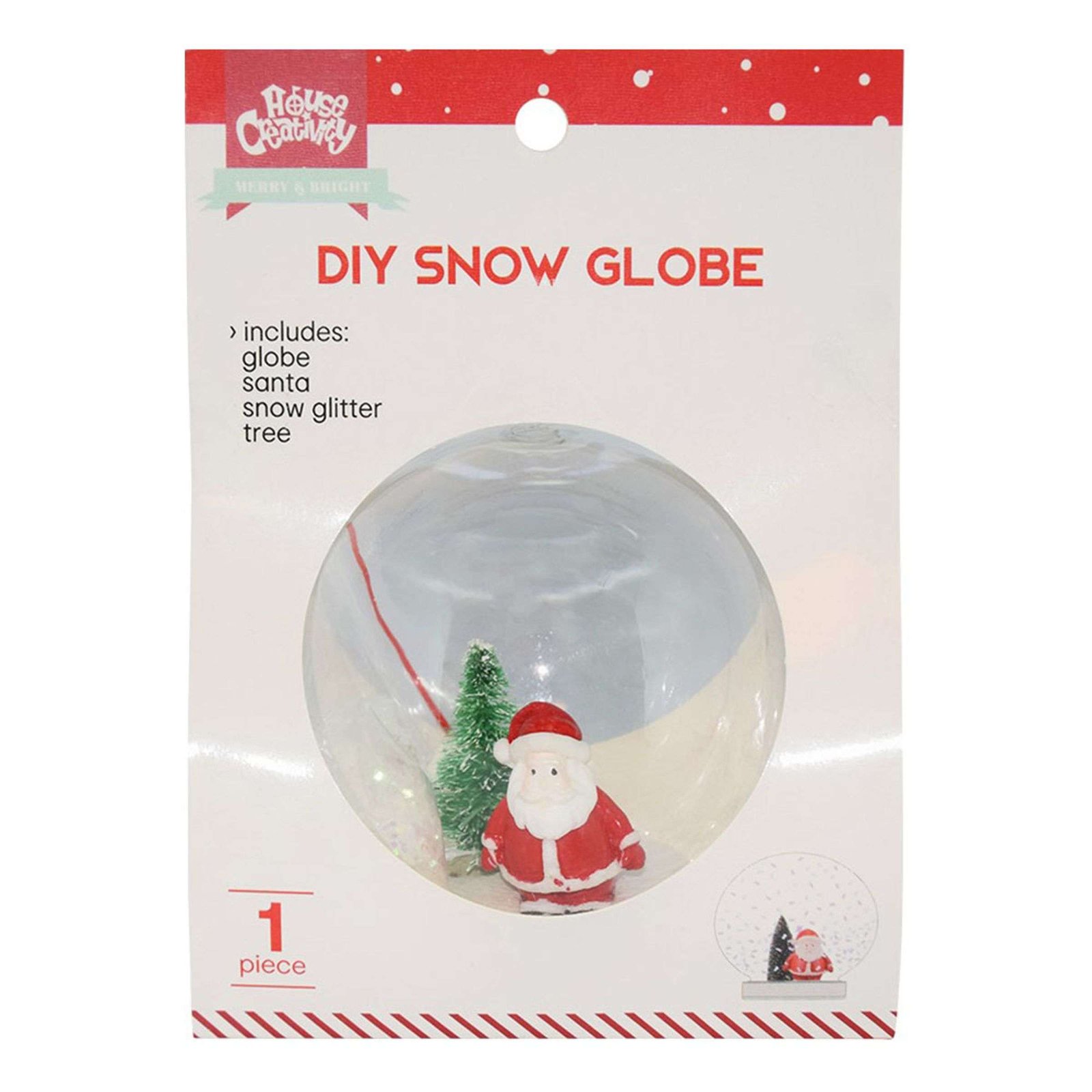 DIY Snow Globe - Tee oma lumisadepallosi