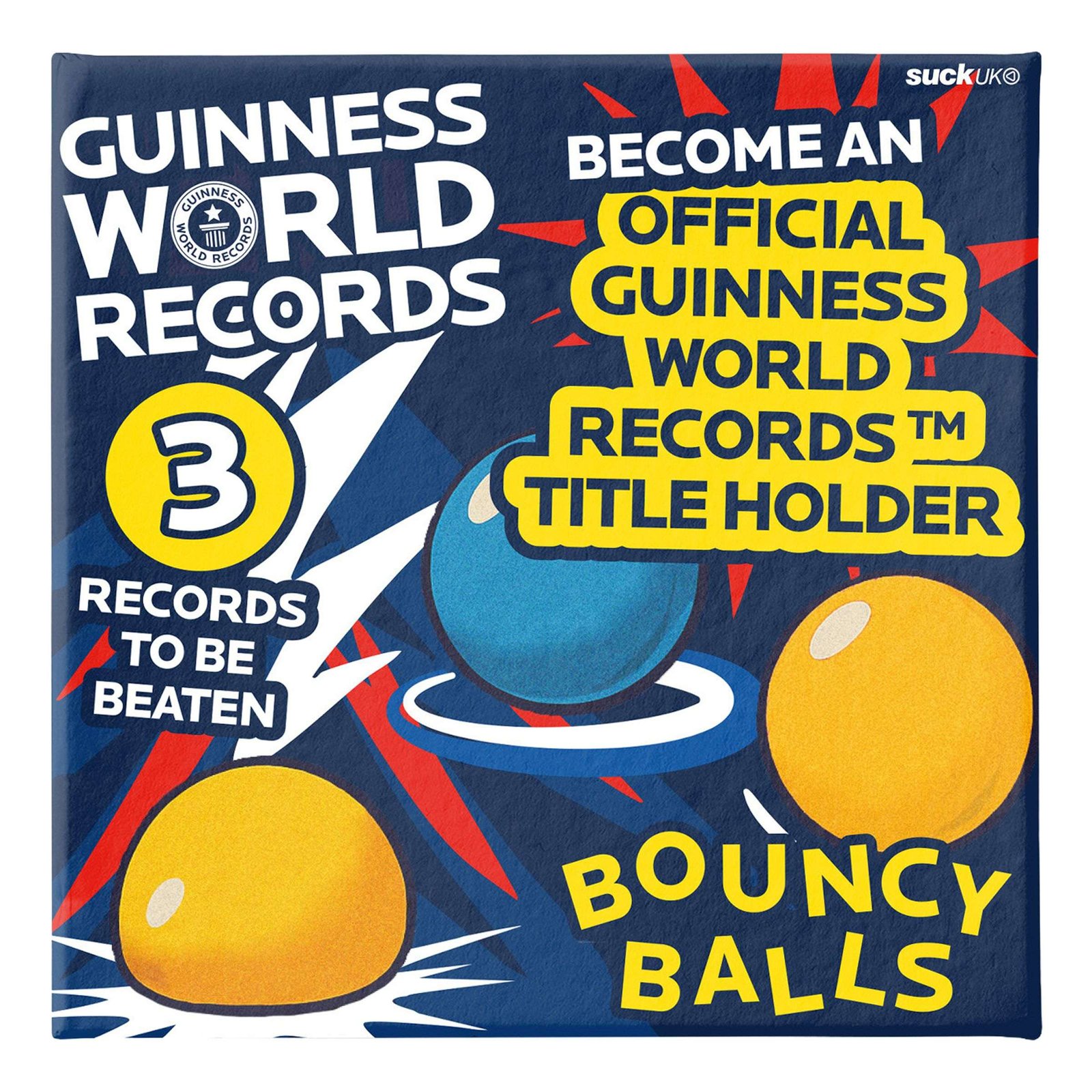 Guinness World Records Pomppupallo Ennätyspakkaus