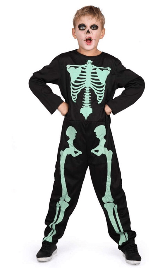 Halloween luuranko puku (120cm)
