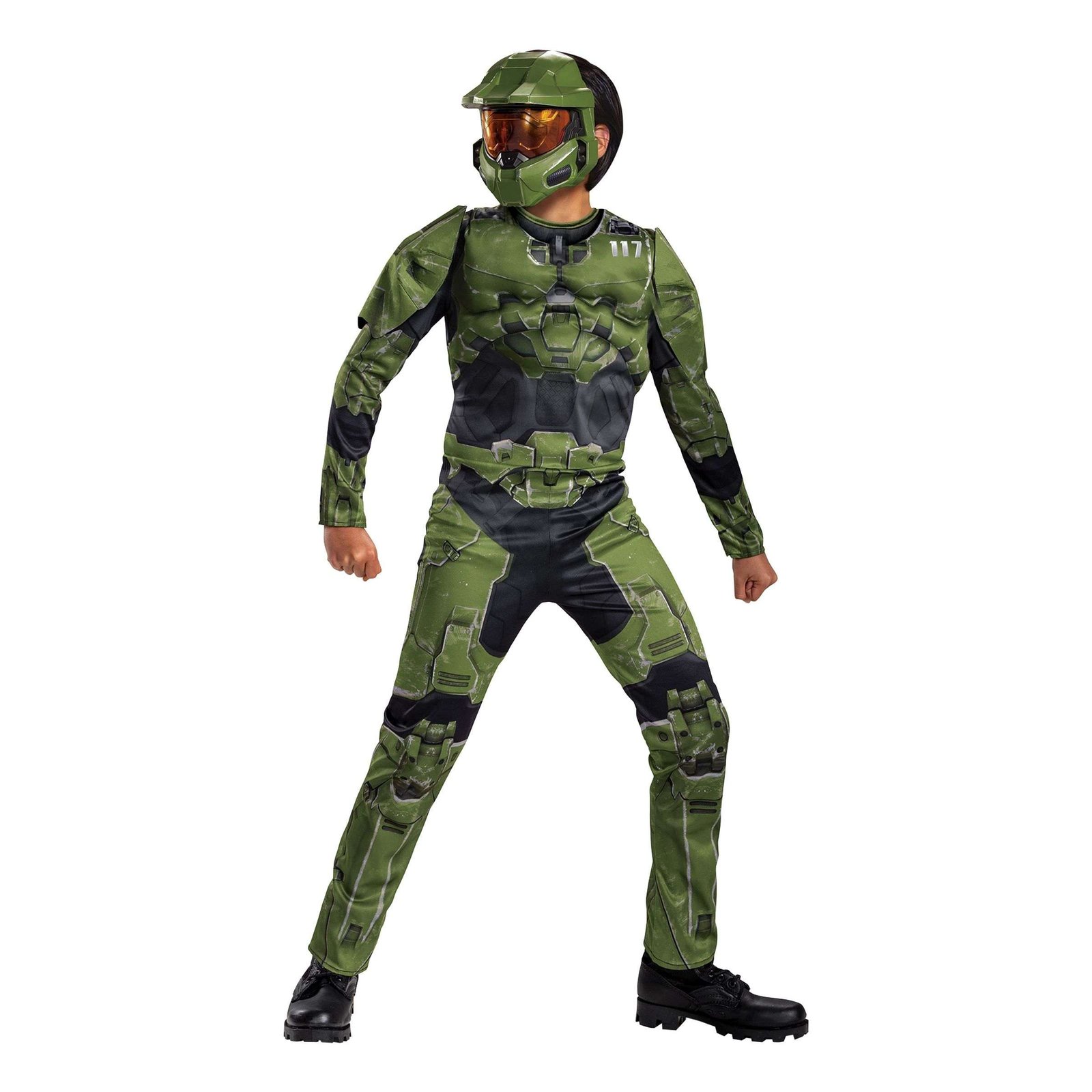 Halo Master Chief Lasten Naamiaisasu - Medium