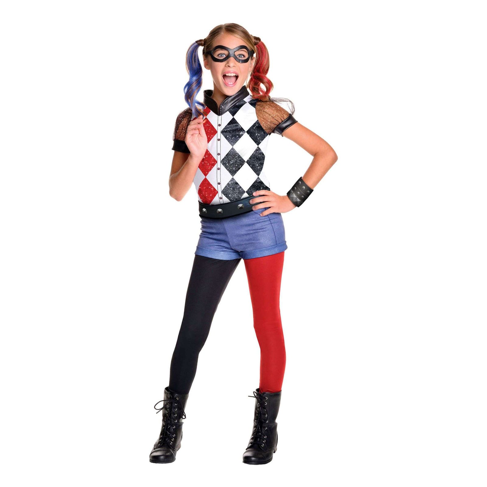 Harley Quinn Lasten Naamiaisasu - Large