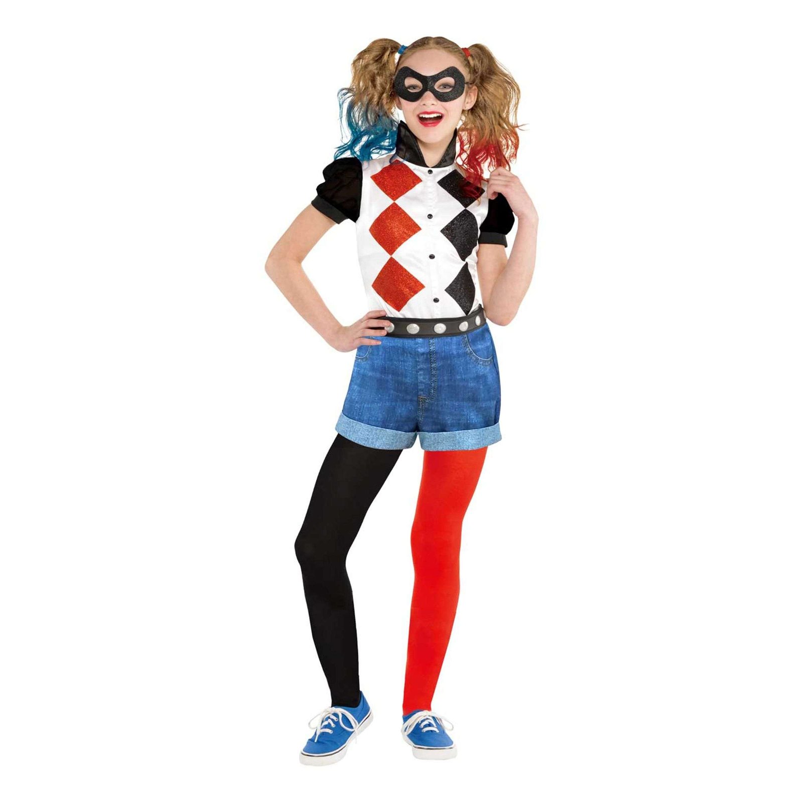 Harley Quinn Klassinen Lasten Naamiaisasu - Large