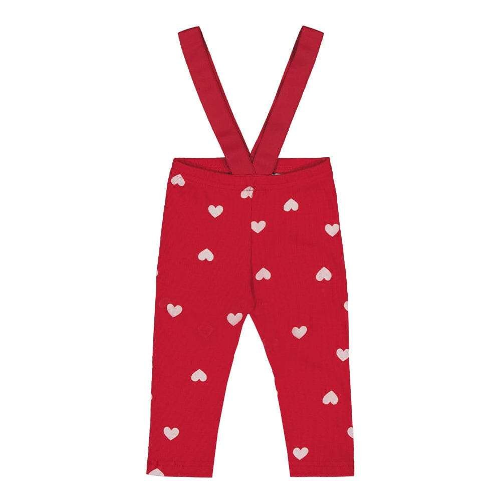 Heart Song Rib Brace Pants -Henkselihousut | Poppy - 50/56