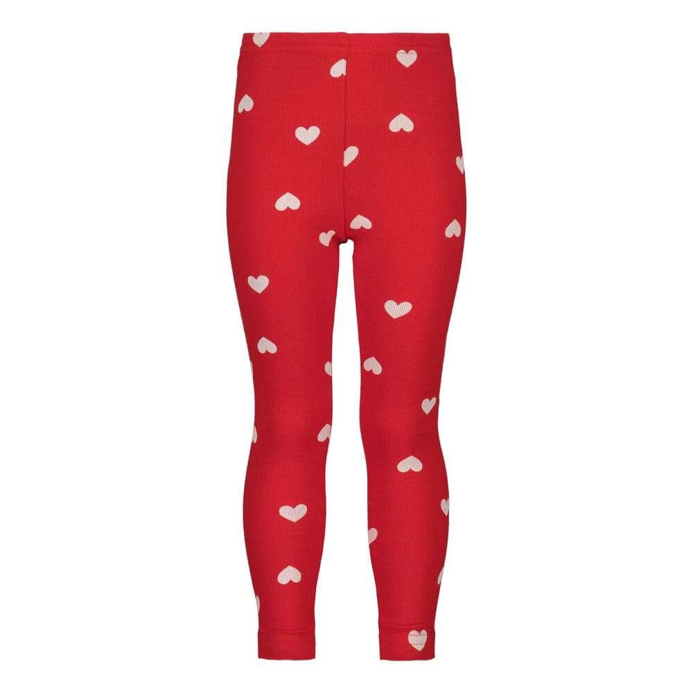 Heart Song Rib -Leggingsit | Poppy - 110/116