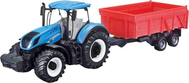 Traktori kippilavetilla - New Holland T7.315 - Burago