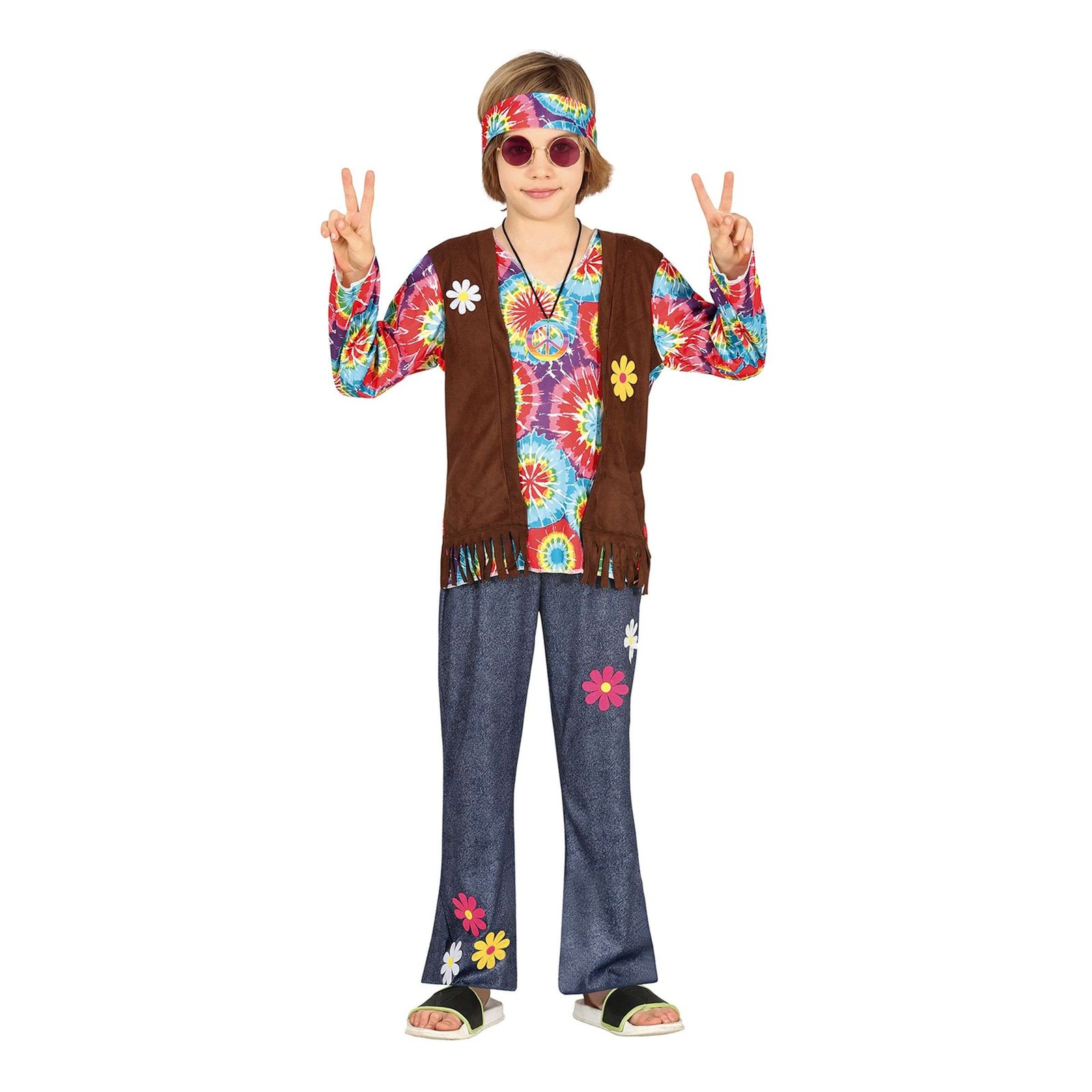 Hippie Lasten Naamiaisasu - Large