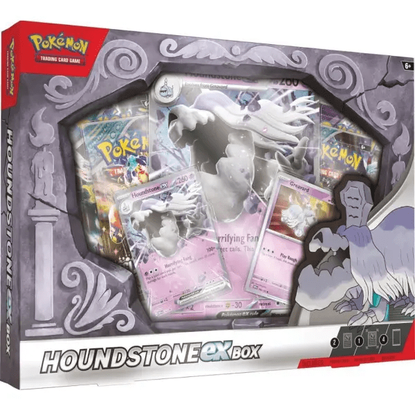 Pokémonkortit Box EX Houndstone