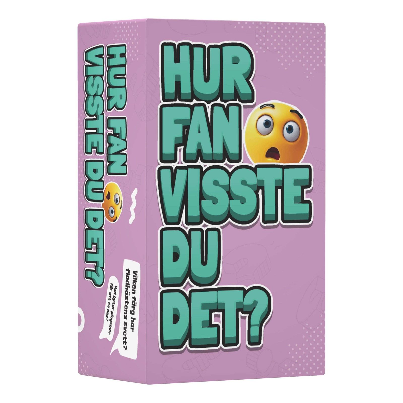 Hur Fan Visste Du det? Tietovisa