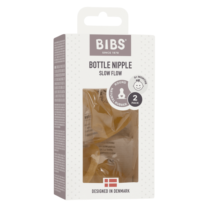 BIBS Tuttipullon Tutteja 2 kpl Slow Flow