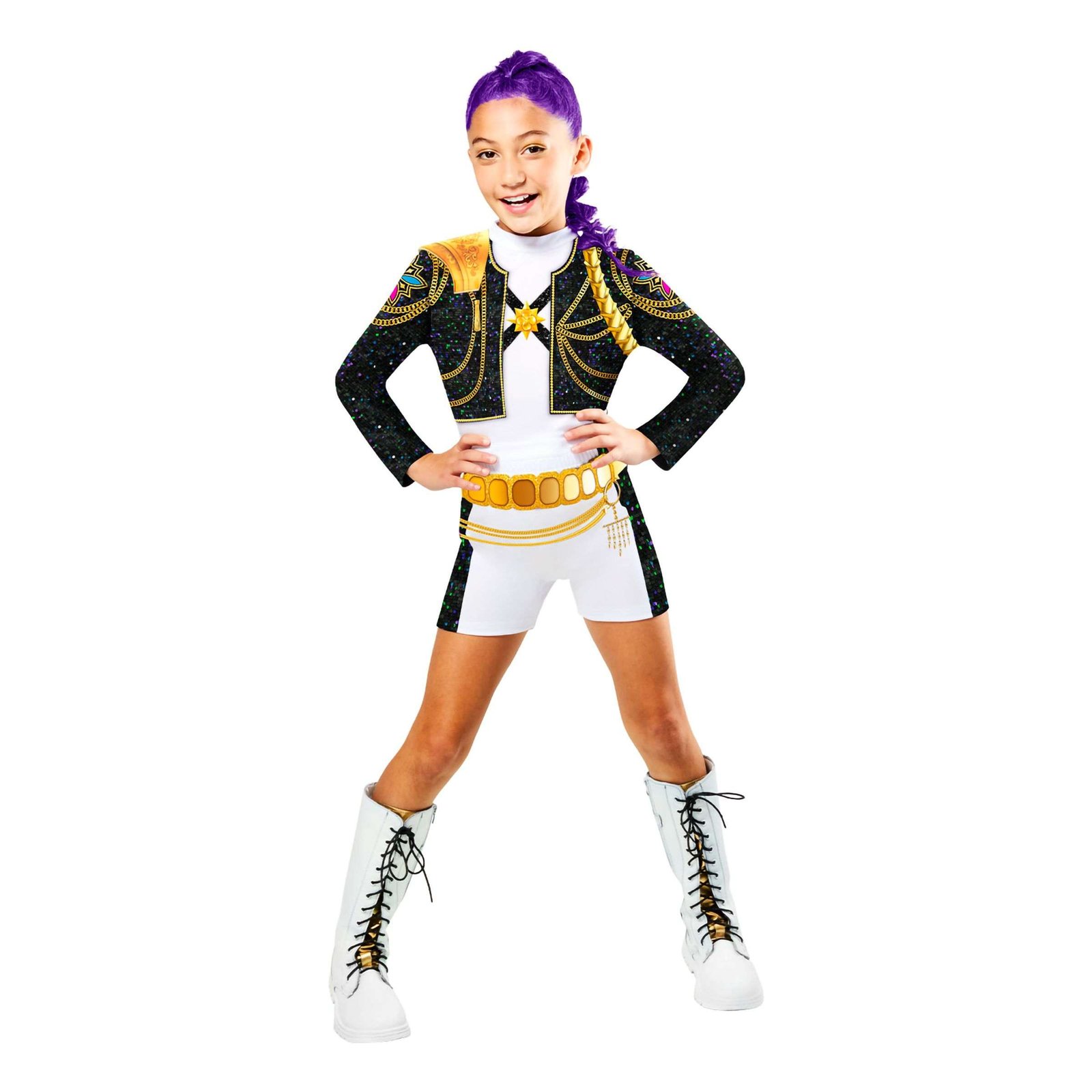 K-pop Demon Hunters&trade; Rumi Gold Lasten Naamiaisasu - Large
