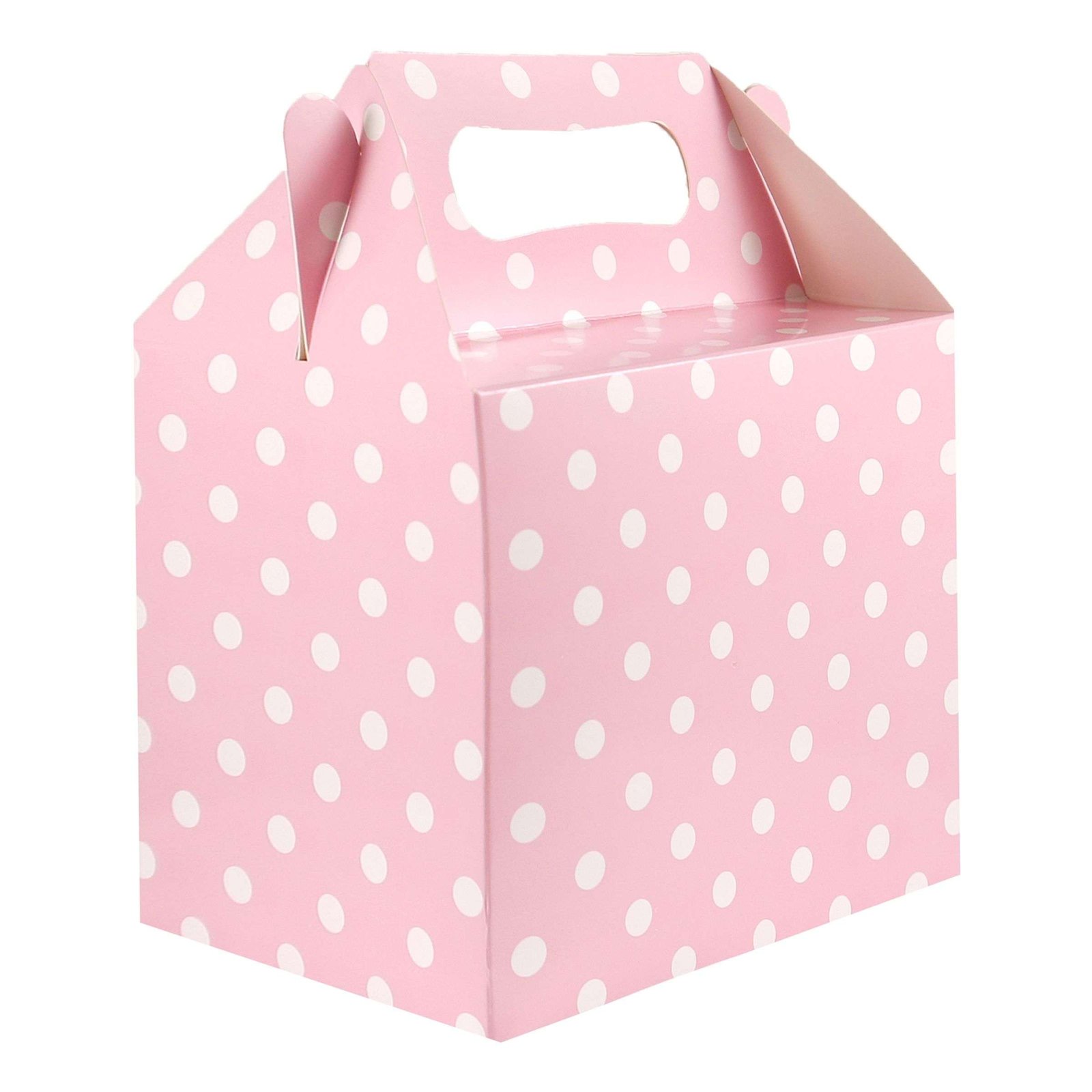 Juhlalaatikko Vaaleanpunainen Pilkullinen
