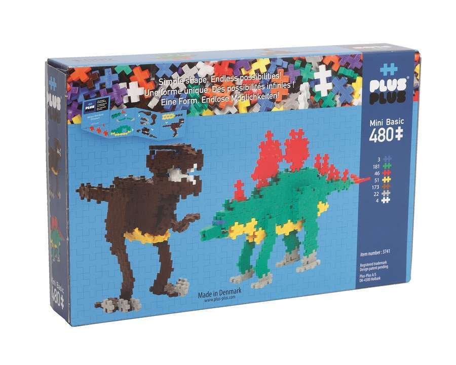 Plus Plus Dinosaur - 480 kpl