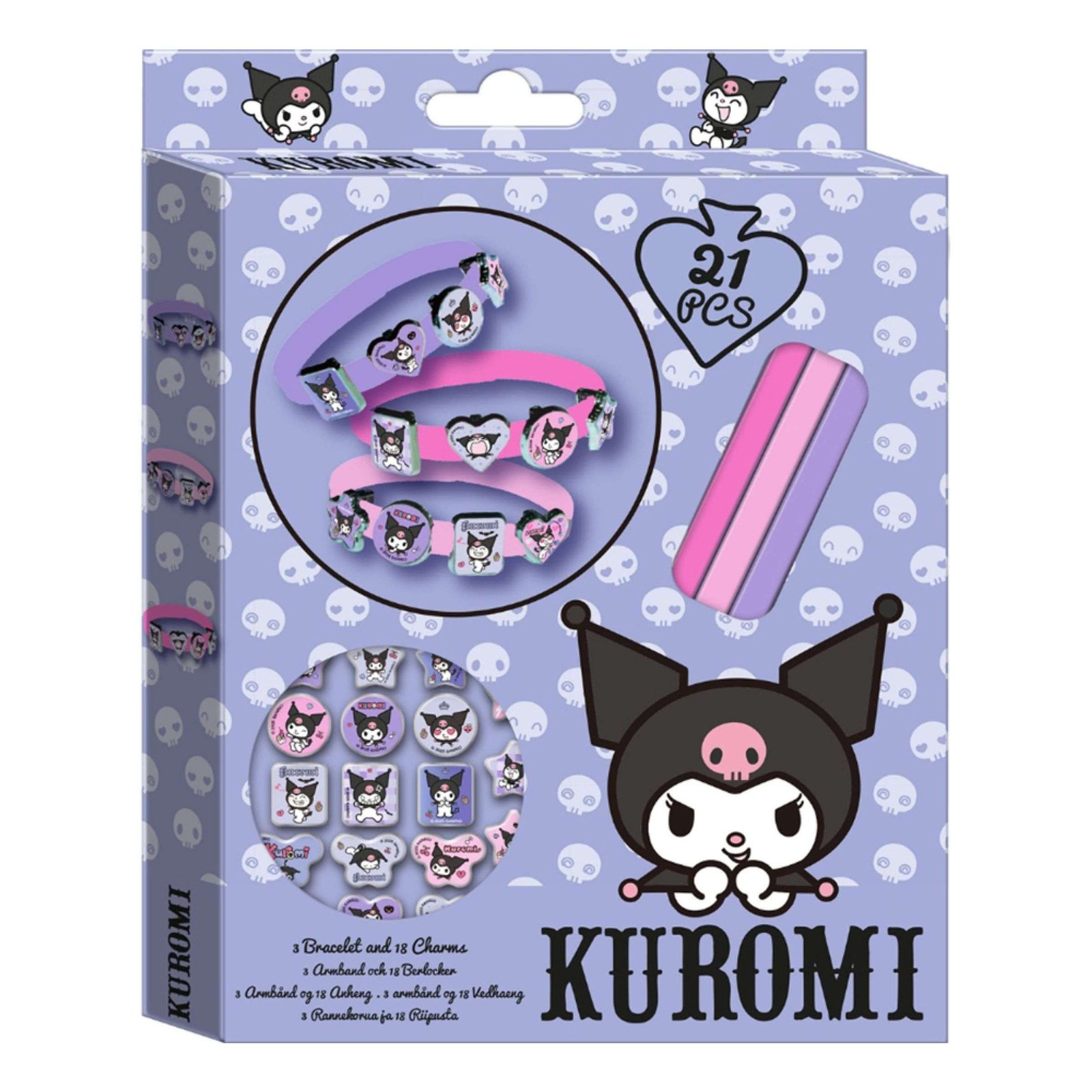 Kuromi Rannekorusetti Riipuksilla