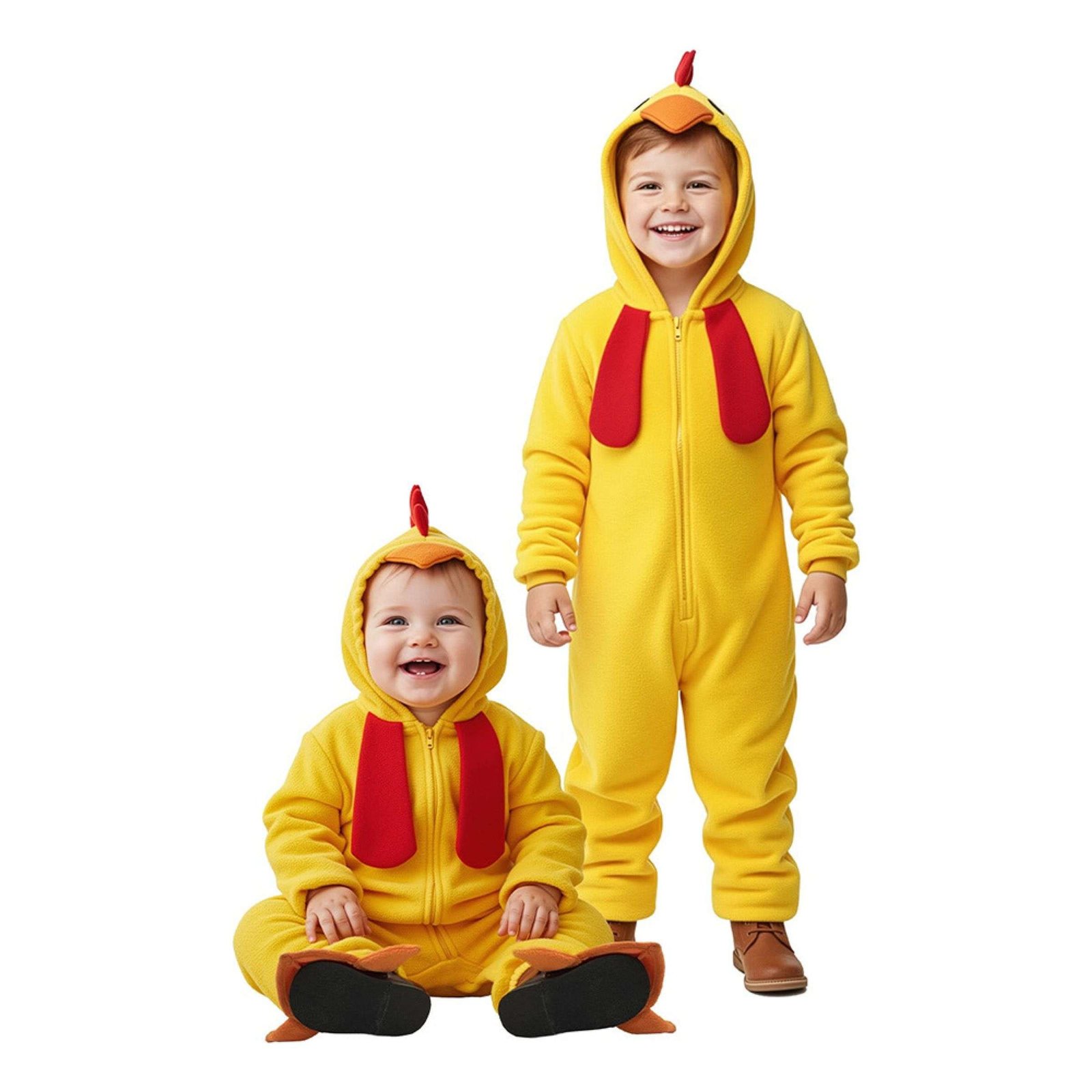 Kananpoika Jumpsuit Lasten Naamiaisasu - Large