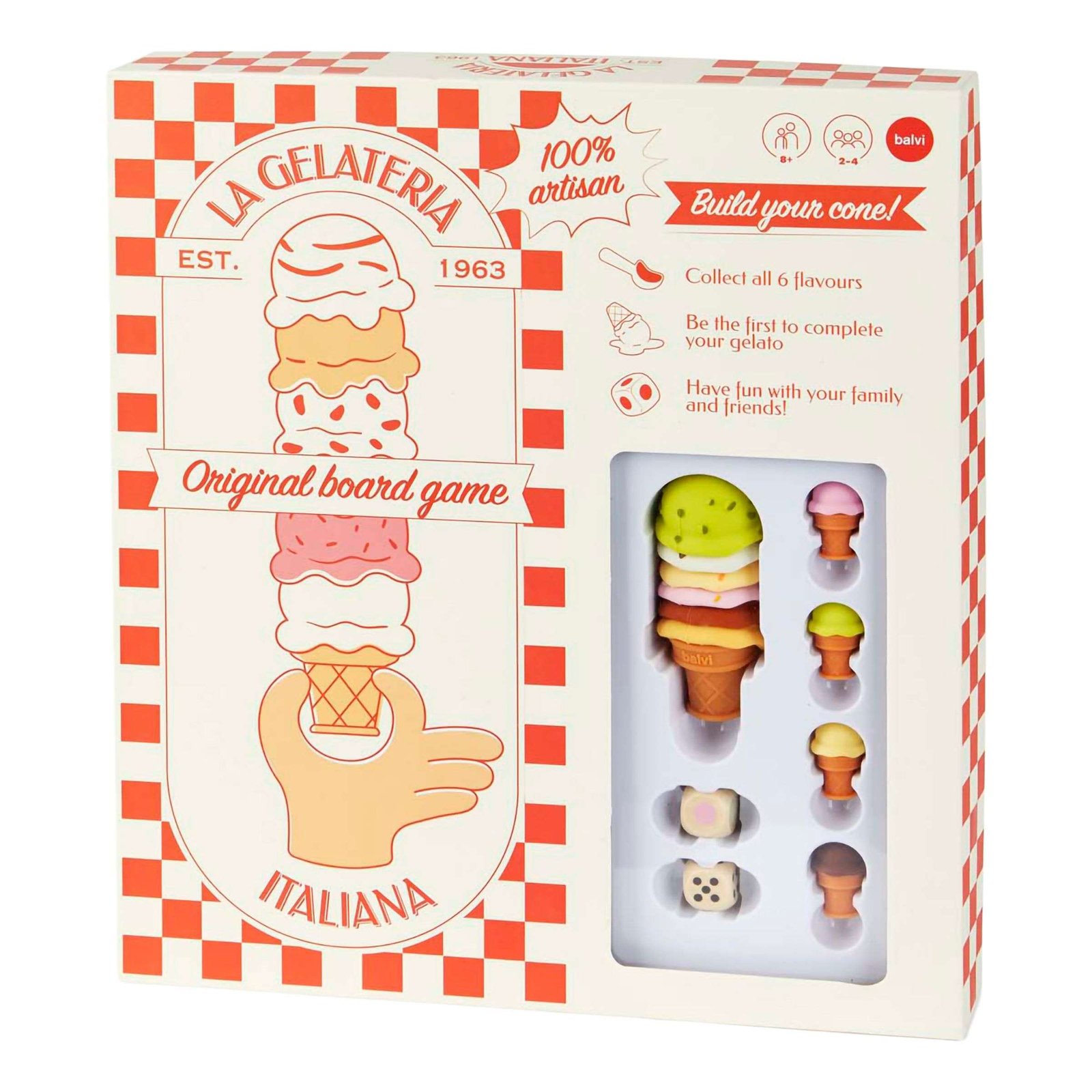 La Gelateria Jäätelökauppa Lautapeli