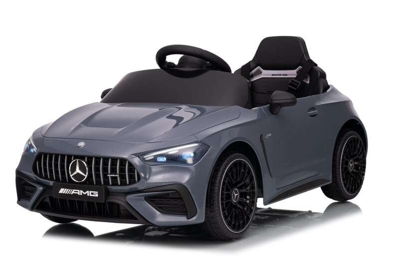 Lasten sähköauto MUKUTISRIDES Mercedes-Benz CLE53 (harmaa, yksipaikkainen)