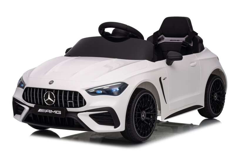 Lasten sähköauto MUKUTISRIDES Mercedes-Benz CLE53 (valkoinen, yksipaikkainen)