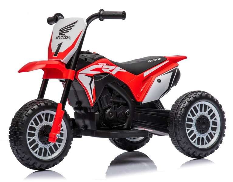 Lasten sähkömoottoripyörä Honda CRF450 punainen Sun Baby
