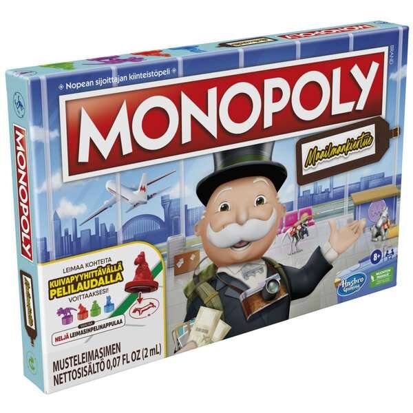 Lautapeli "Monopoly" Travel, suomeksi FI