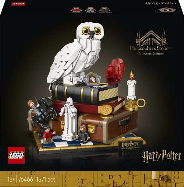 LEGO Harry Potter 76466 Taikakoulu – Keräilijäversio - DIY-setti aikuisille