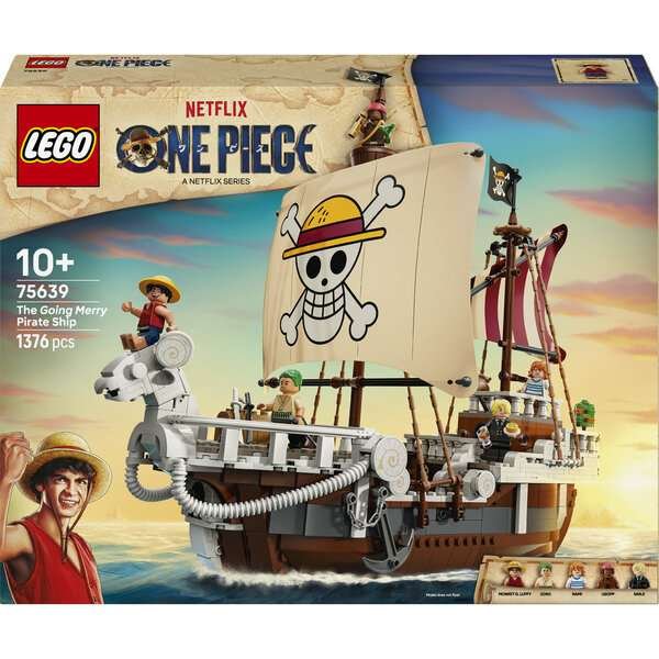 LEGO ONE PIECE 75639 Pirattilaiva Vogue Merry - Rakennussetti lapsille alkaen 10 vuotta