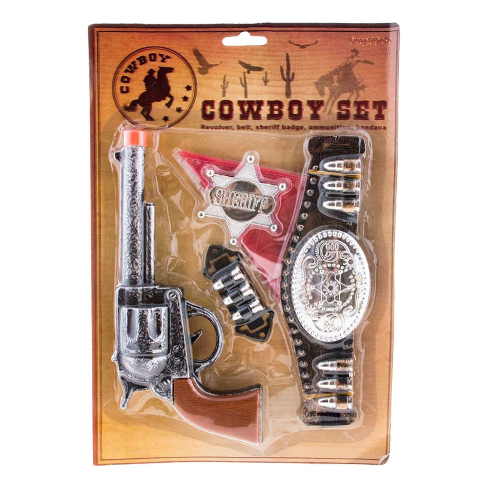 Lasten Cowboy-lelusetti Revolverilla