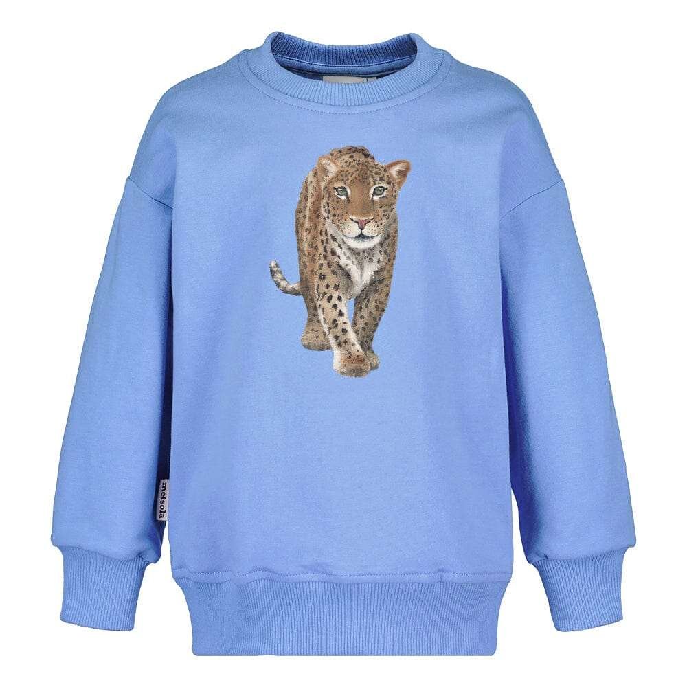 Leopard Oversize Sweater -Collegepaita | Electric - 122/128