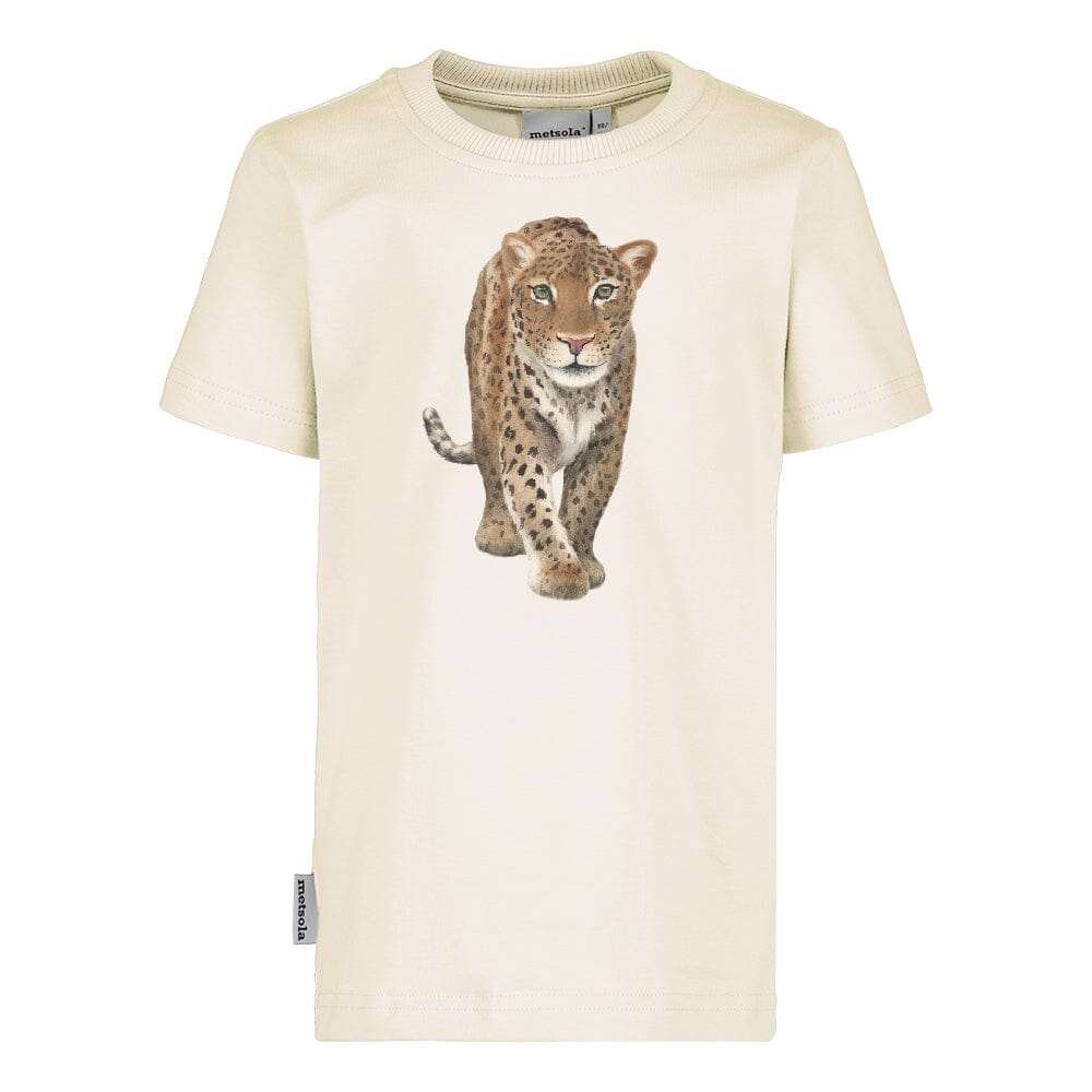 Leopard -T-Paita | Milky - 110/116