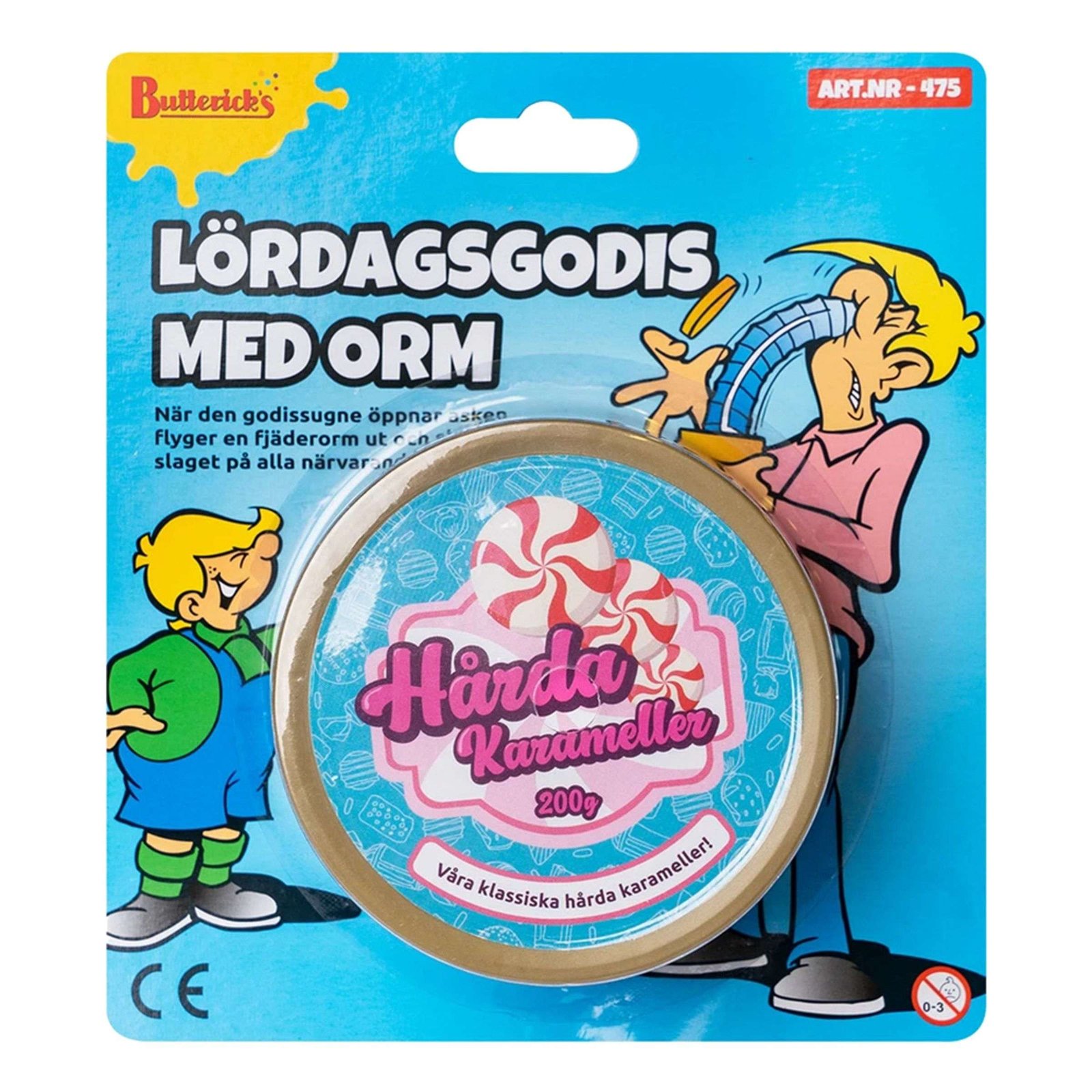 Butterick's Lauantaikarkit Käärme Pilailutuote