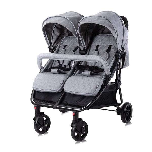 Kaksosten vaunut Lorelli Duo, cool grey