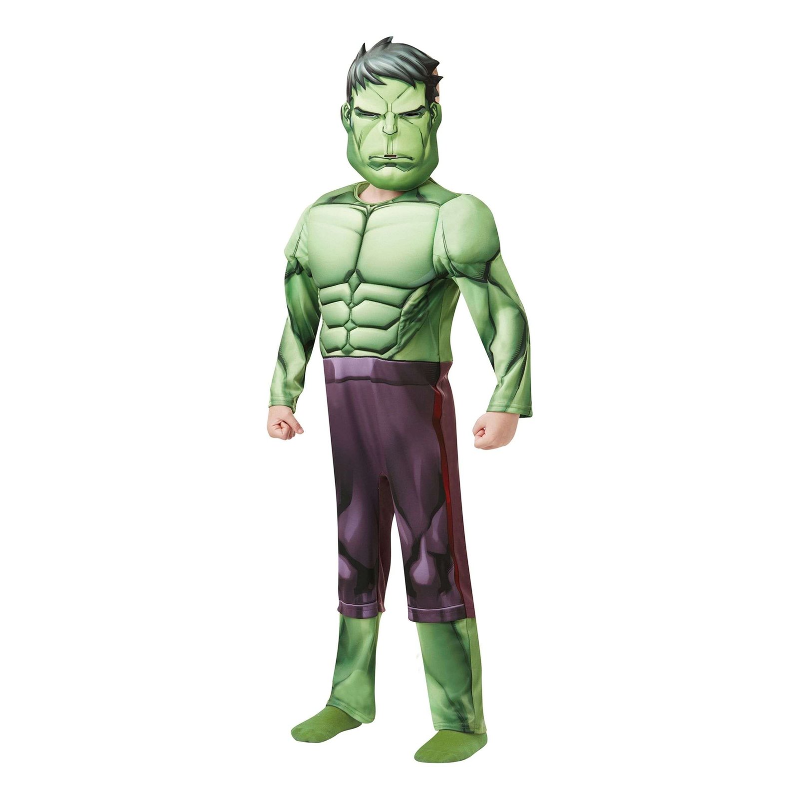 Marvel Hulken Deluxe Lasten Naamiaisasu - Medium