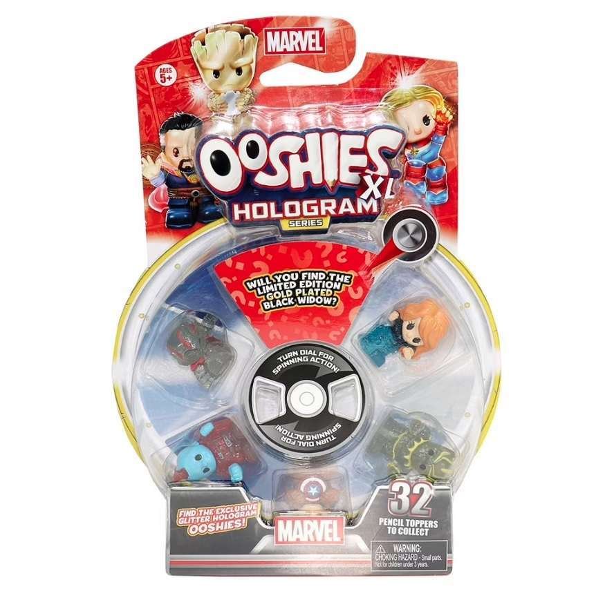 Marvel Ooshie's XL superheroes kynäkärjet 6 kpl