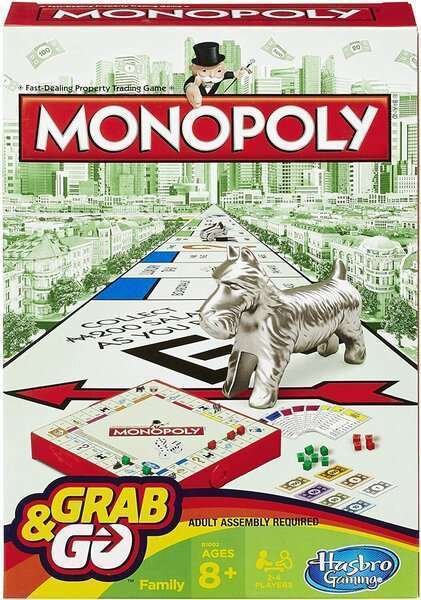 Travel Monopoly Hasbro Grab and Go, FI