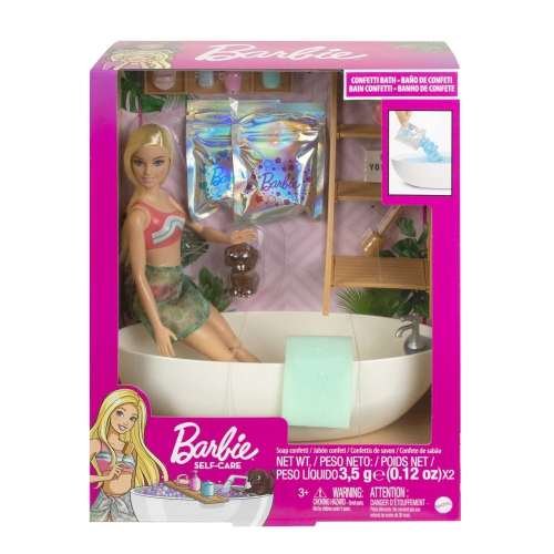 Mattel - Barbie Self Care Confetti kylpy