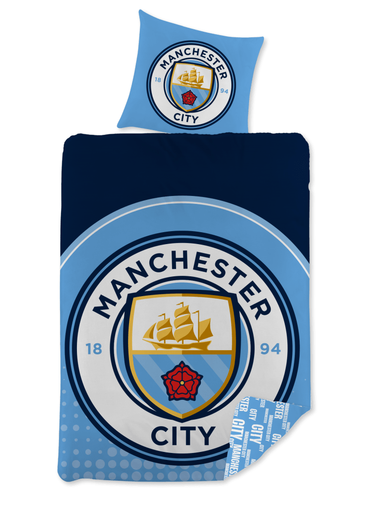Manchester City Vuodevaatteet 150x210 cm