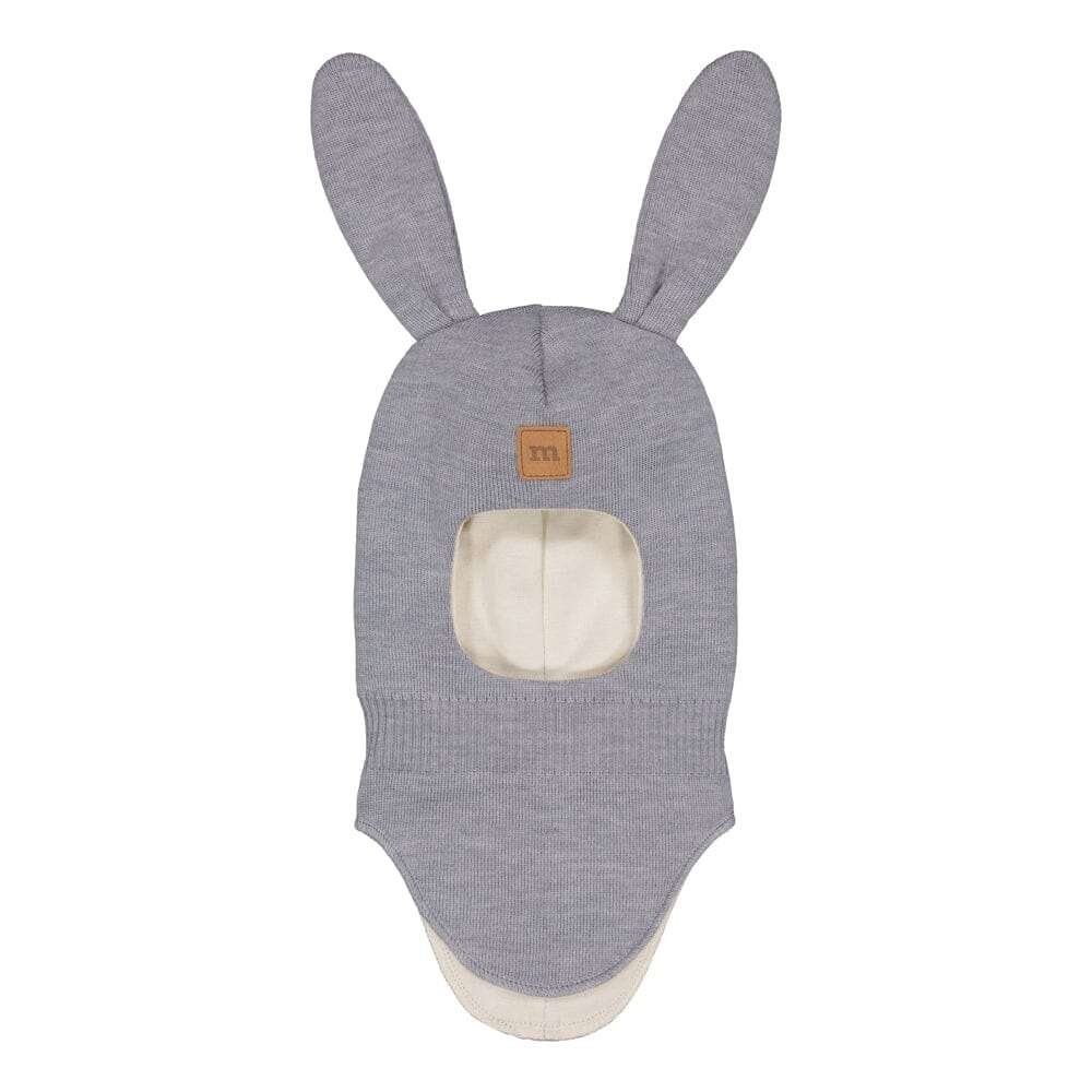 Bunny Helmet -Merinovilla Kypärämyssy | Cloudy - 1-2Y