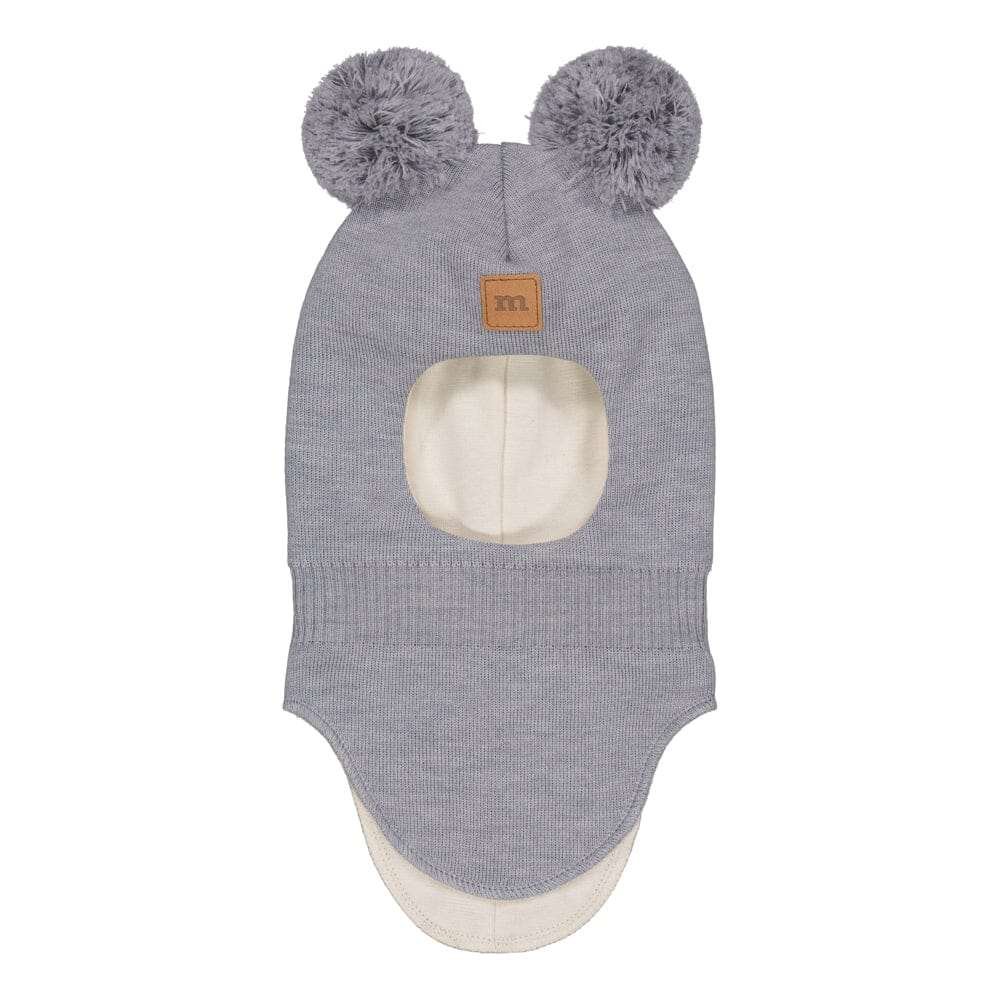 Cutie Helmet -Merinovilla Kypärämyssy | Cloudy - 1-2Y