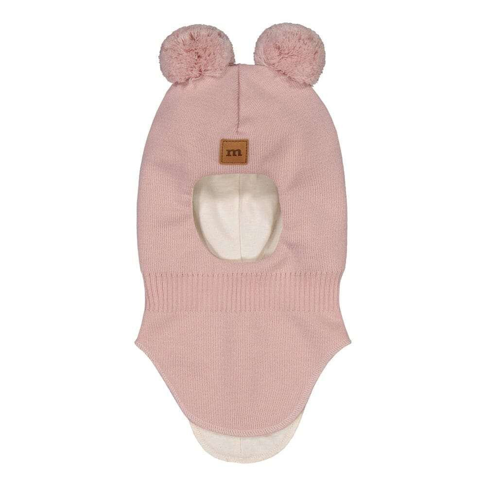 Cutie Helmet -Merinovilla Kypärämyssy | Hearty Pink - 1-2Y