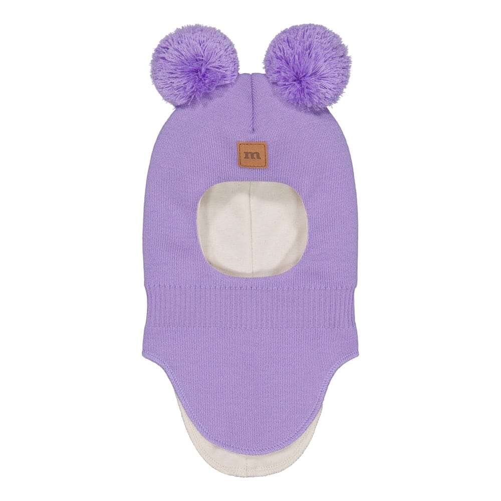 Cutie Helmet -Merinovilla Kypärämyssy | Icy Lilac - 1-2Y