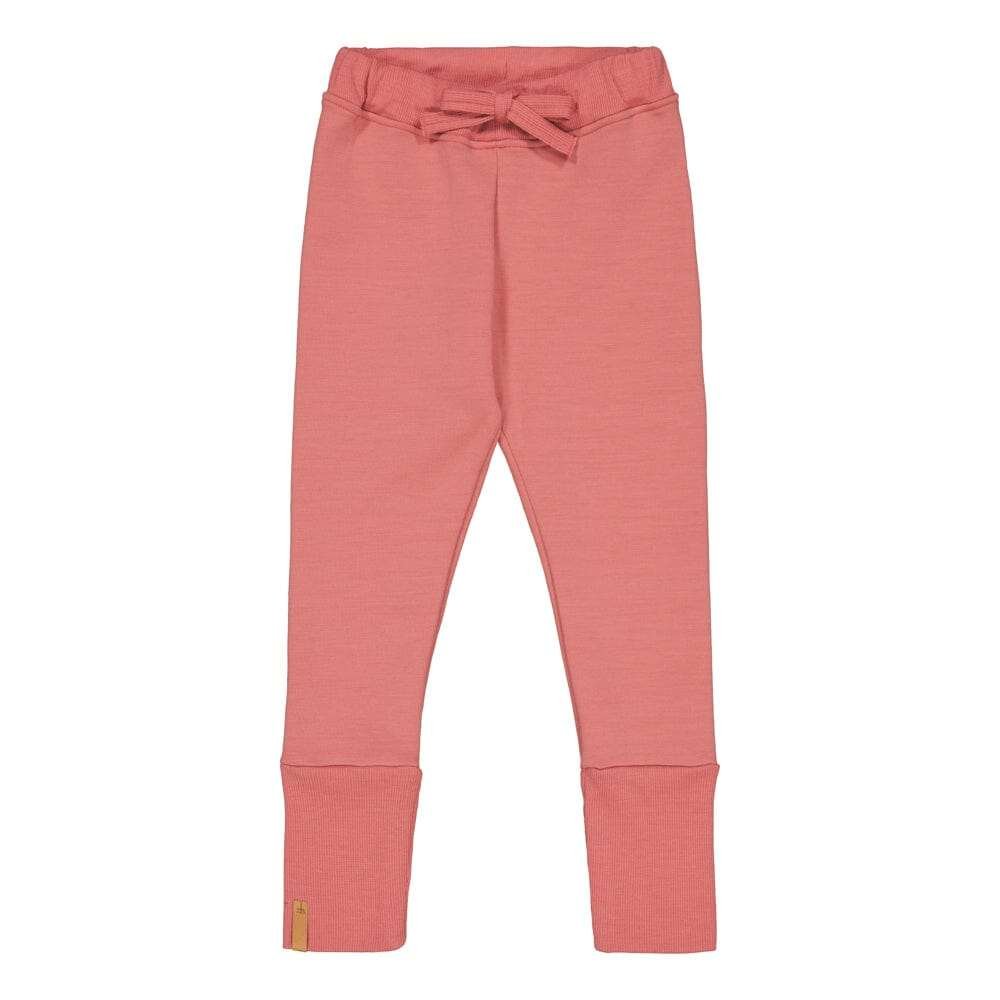 Merino Fleece -Merinovillahousut | Raspberry - 98/104