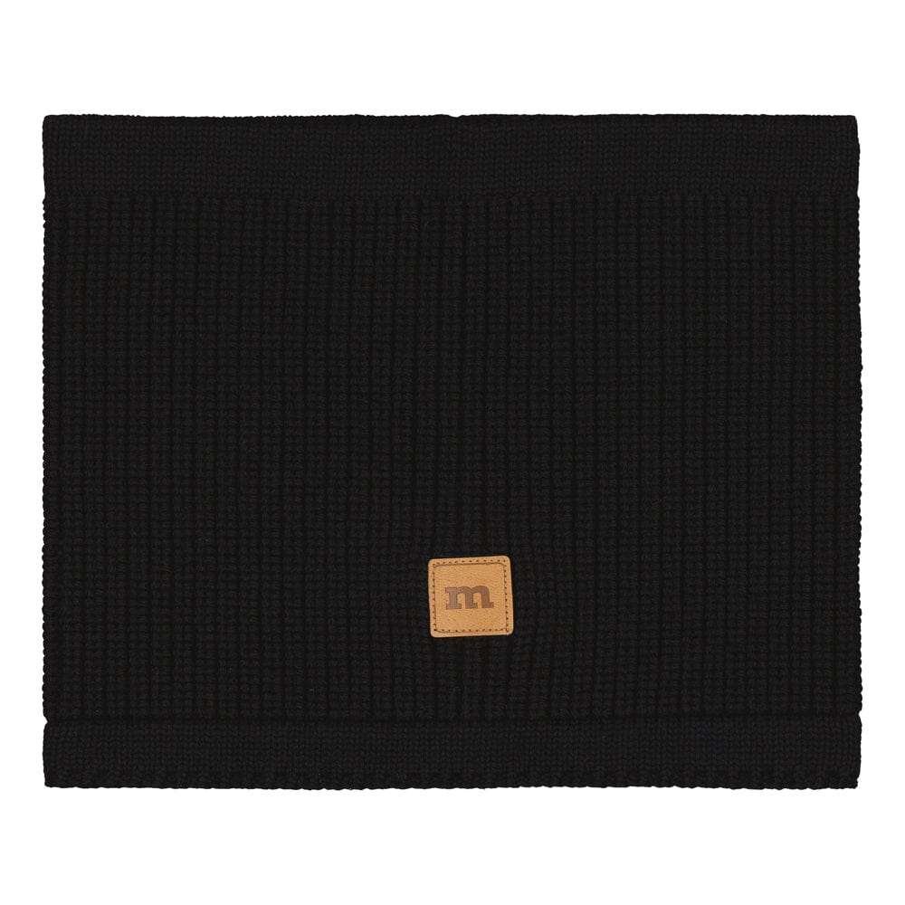 Knitted-Tuubihuivi, Merinovilla | Black - OS