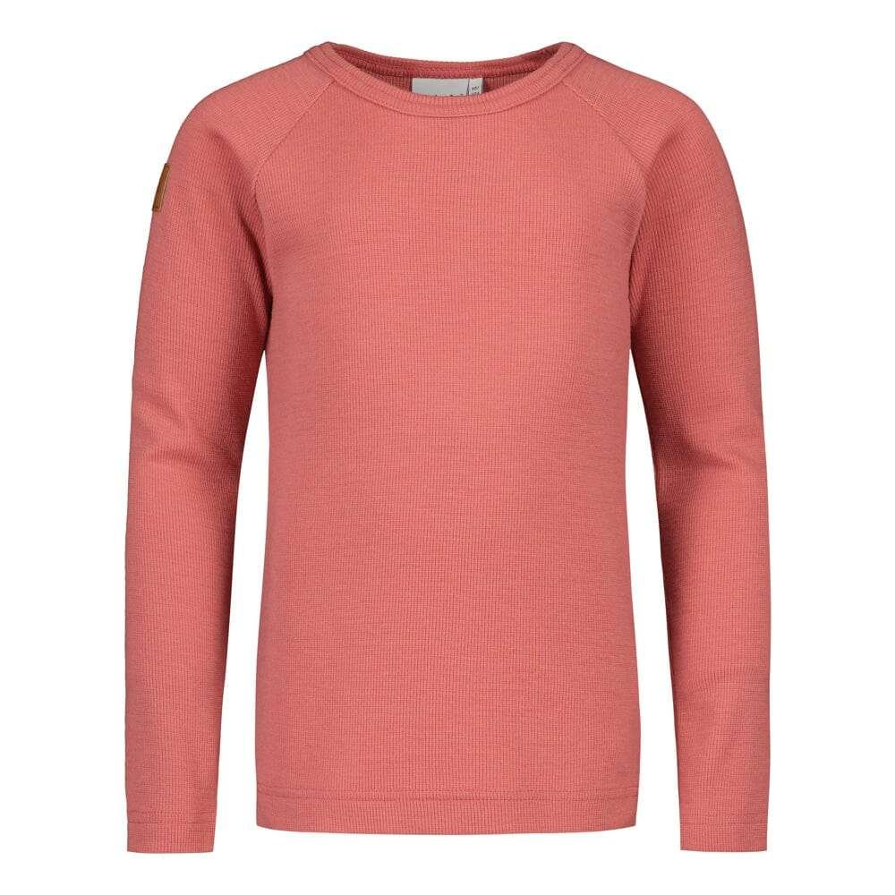 Merino Rib -Merinovillapaita | Raspberry - 110/116
