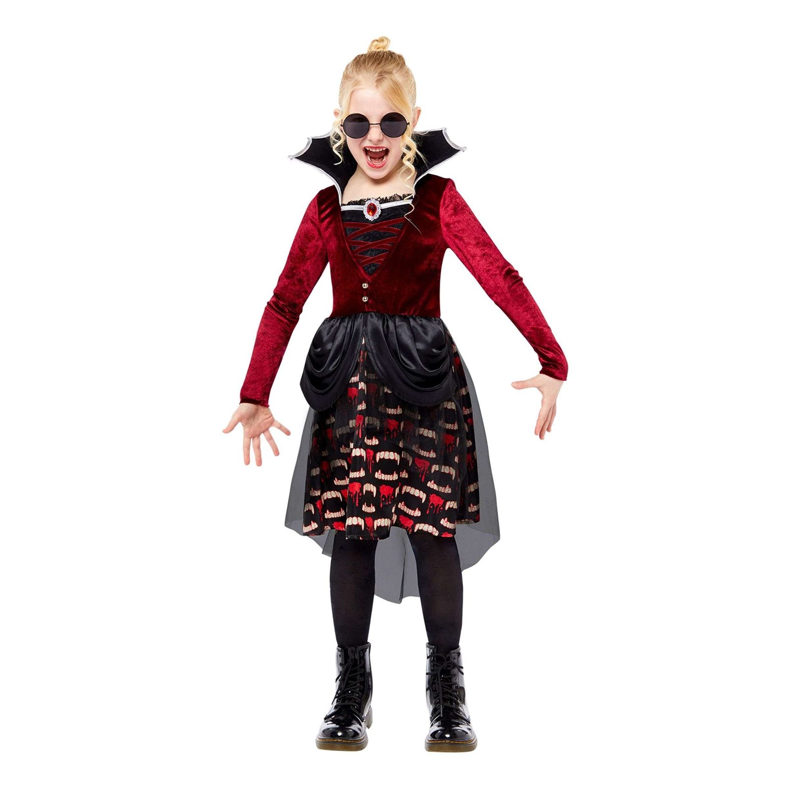 Keskiyön Vampyyri Lasten Naamiaisasu - Large