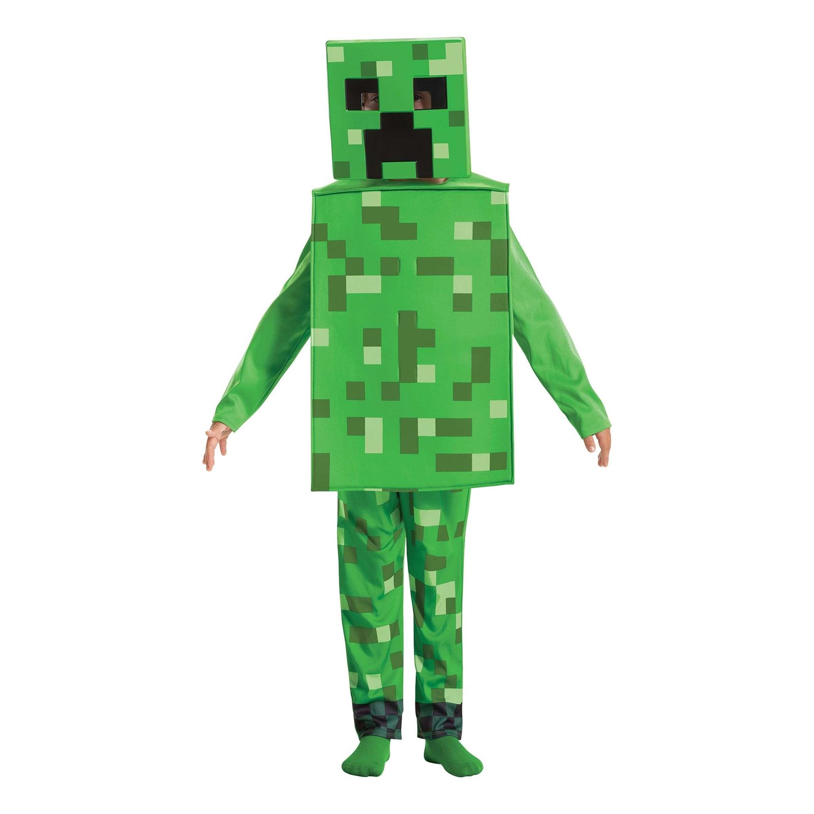 Minecraft Creeper Lasten Naamiaisasu - Medium