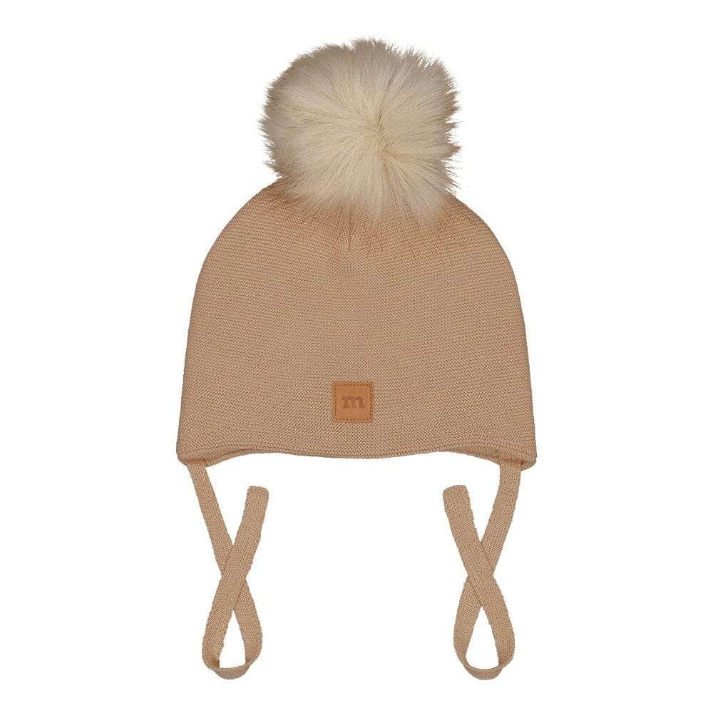 Mini Crystal Hat -Puuvillapipo |  Nougat - 0-2M